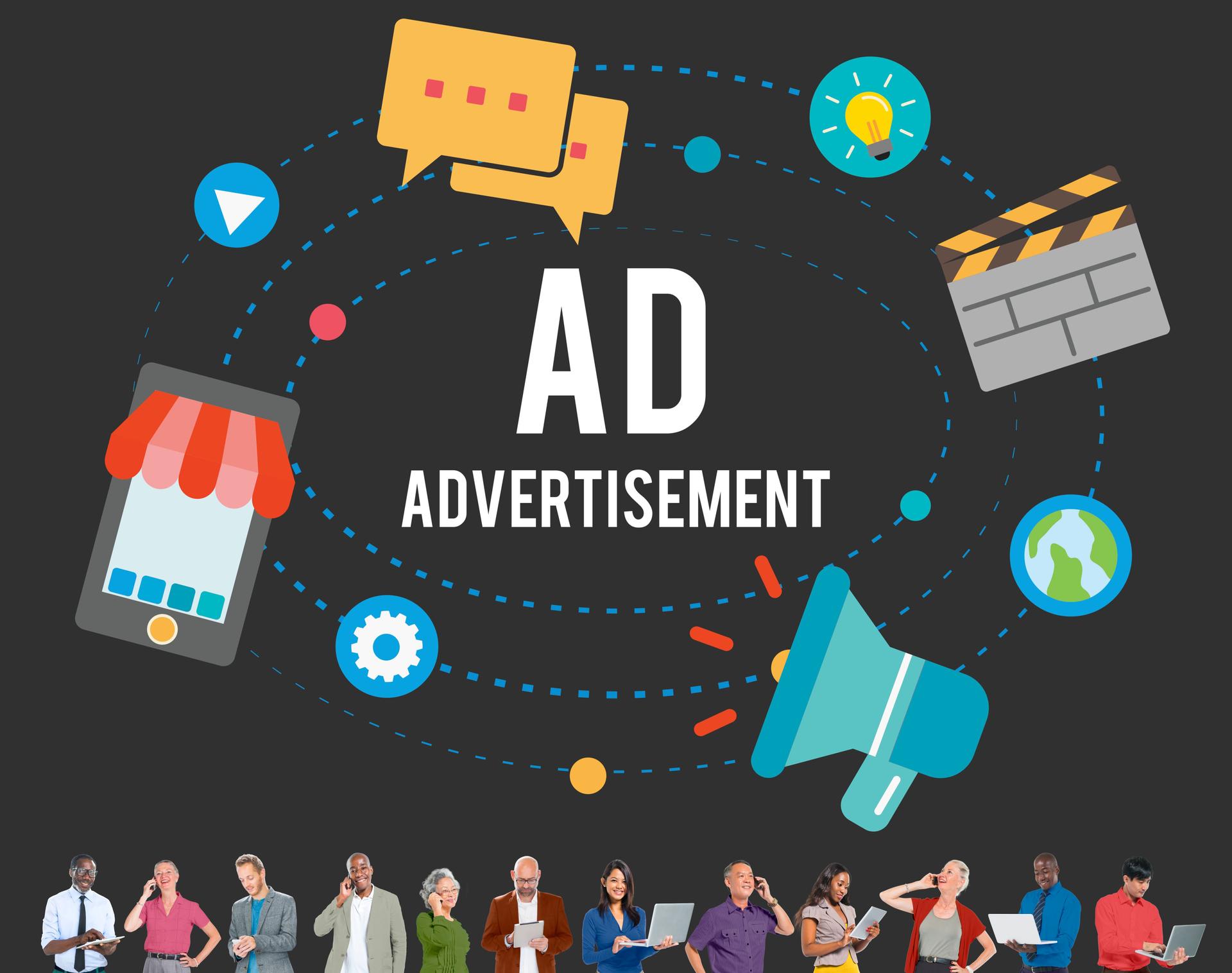 Ad Advertisement Marketing Commercial Concept